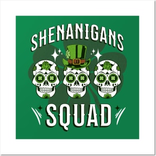 Shenanigans Squad Posters and Art